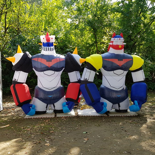 조형물바운스(마징가제트,태권브이)